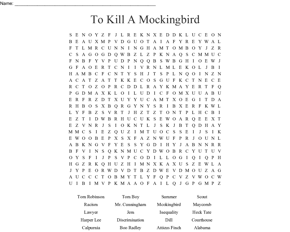 to-kill-a-mockingbird-word-search-printable-word-search-printable