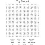 Toy Story Characters Word Search   Wordmint