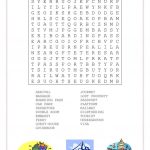 Travel And Transport Word Search   English Esl Worksheets