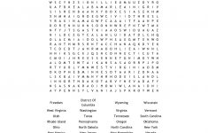 United States Of America Word Search – Wordmint