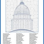 Us Geography Worksheet   State Capitals Word Search Fun