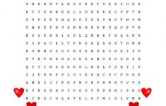 Valentine Word Search And Puzzles – Coloring.rocks!