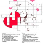 Valentine's Day Crossword Puzzle | Valentine Words