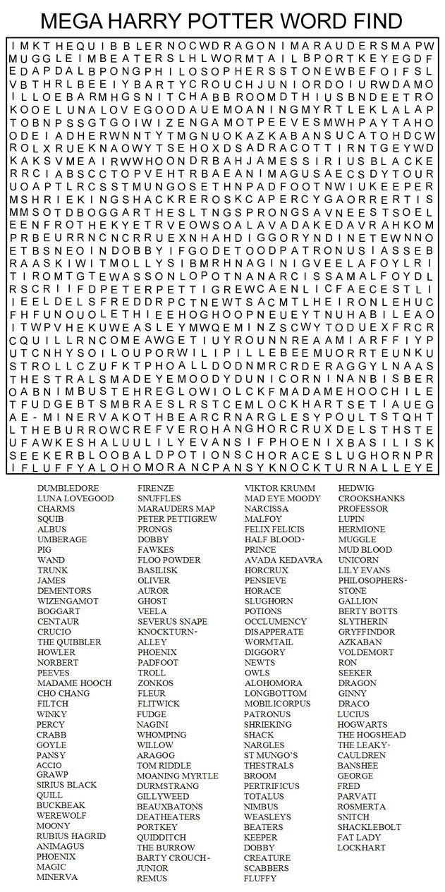 Super Difficult Word Search