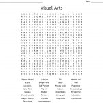 Visual Arts Word Search   Wordmint