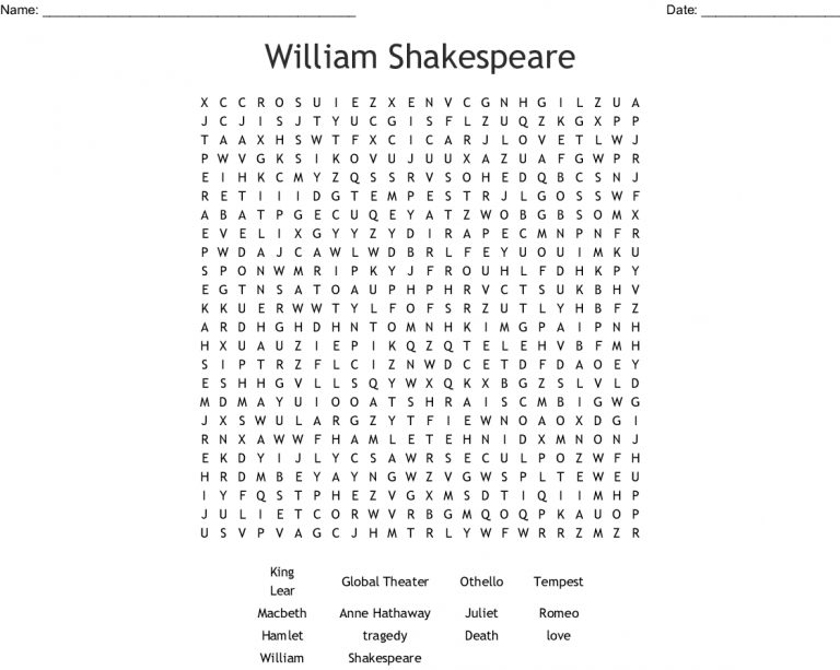 william-shakespeare-word-search-wordmint-word-search-printable