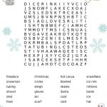 Winter Word Search For Kids | Winter Words, Kids Word Search