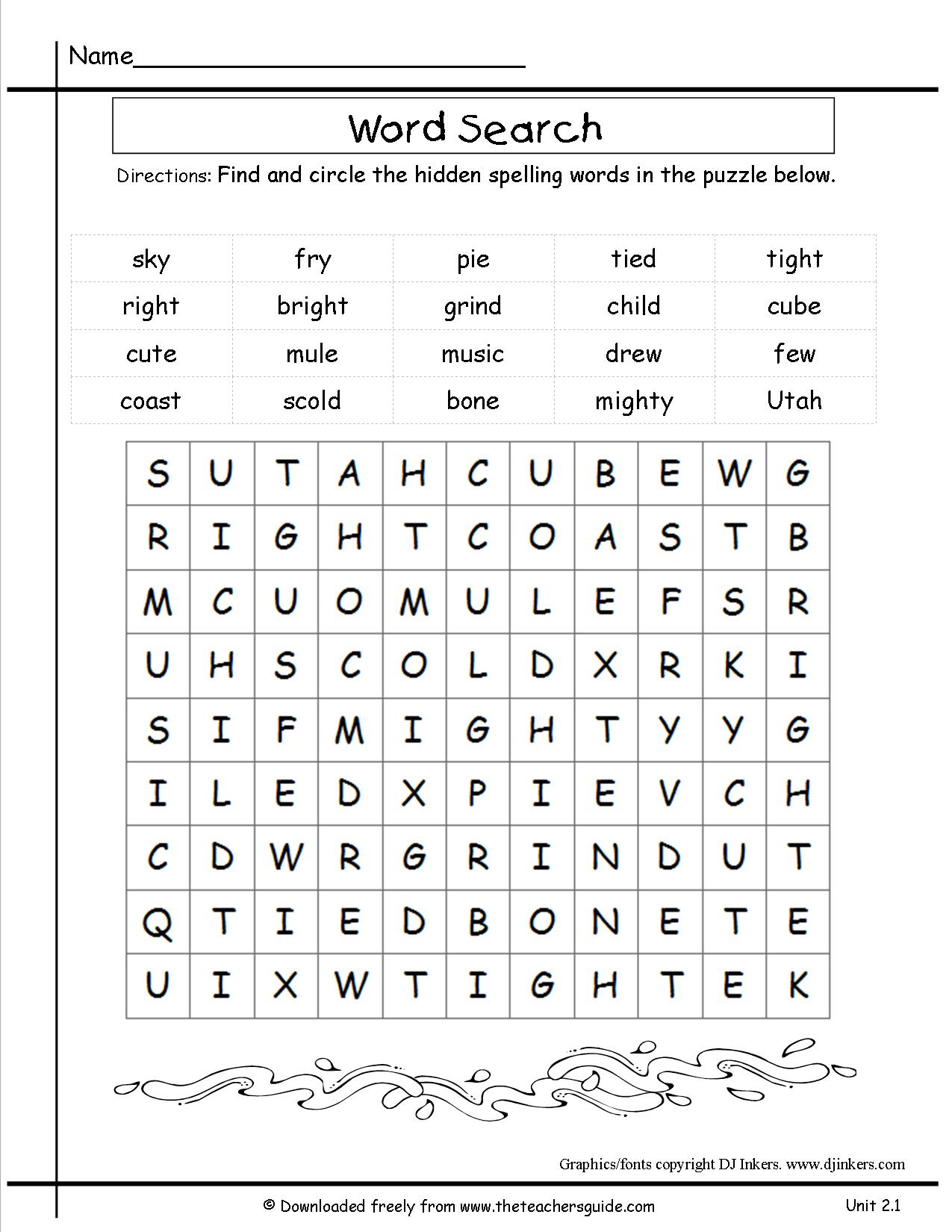 Opposites Word Search Puzzle 3 | Verb Words, Irregular Verbs | Word