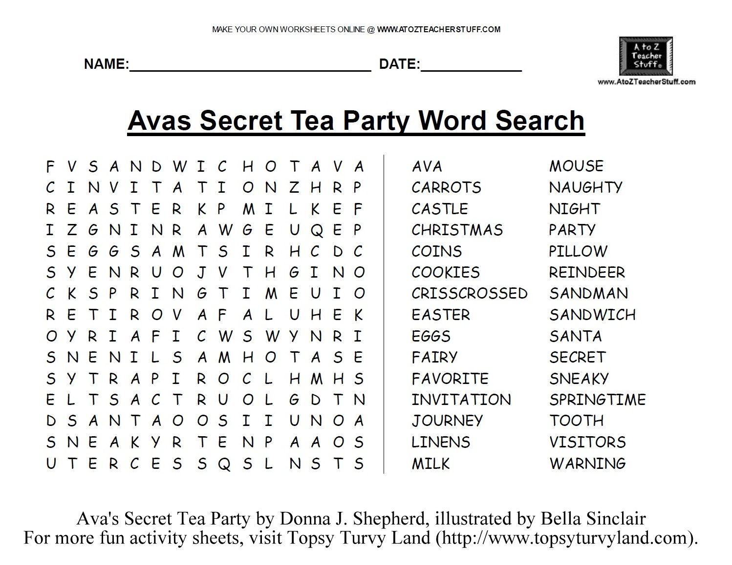 download-word-search-on-blue-sunday-the-tea-party-for-m-e