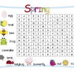 Word Searches For Kids Easy | Loving Printable