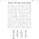 Words With Long Vowel Sounds Word Search   Wordmint
