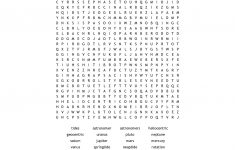 Wordsearch – Tides, Eclipses And Moon – Wordmint