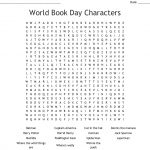 World Book Day Characters Word Search   Wordmint
