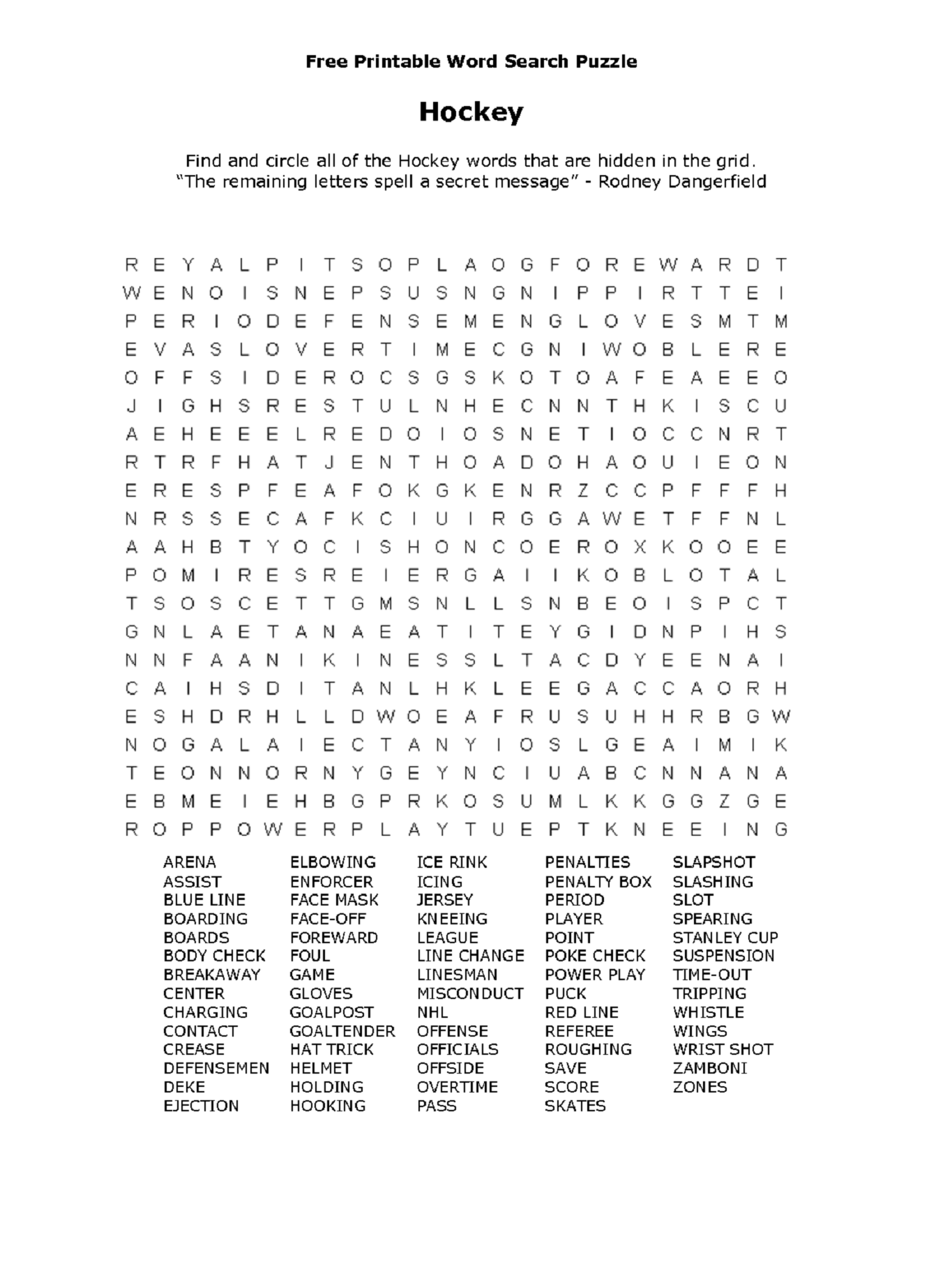 Adult Word Search Puzzles Free Printable